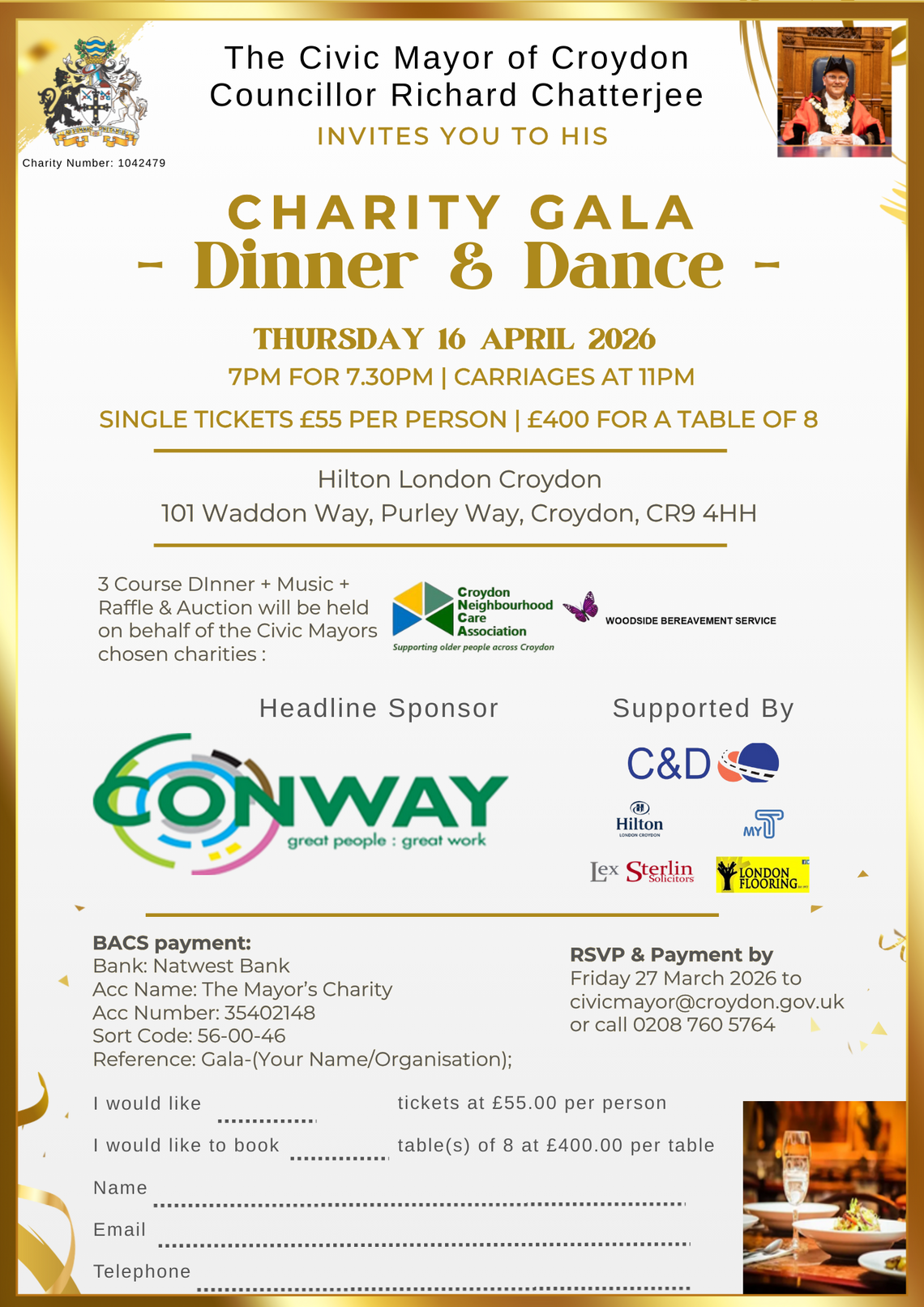 Charity Dinner