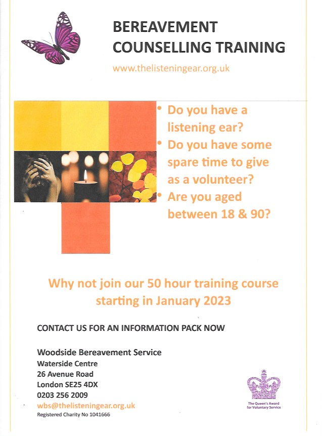 Training flyer 2023